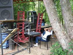 Mikey in monitor world